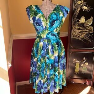 ALTERED Small Emily and Fin Ada Poppies Dress